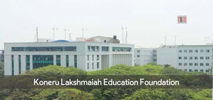 KL University academic buildings at Vaddeswaram