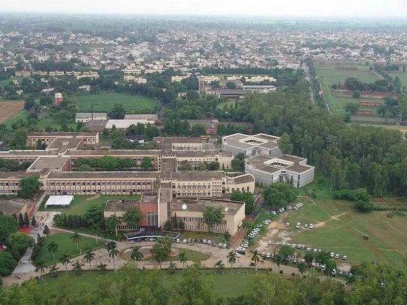Thapar Campus Aerial View