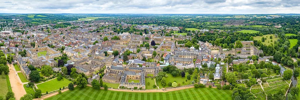 University of Oxford — 1 oxford aerial panorama 2016